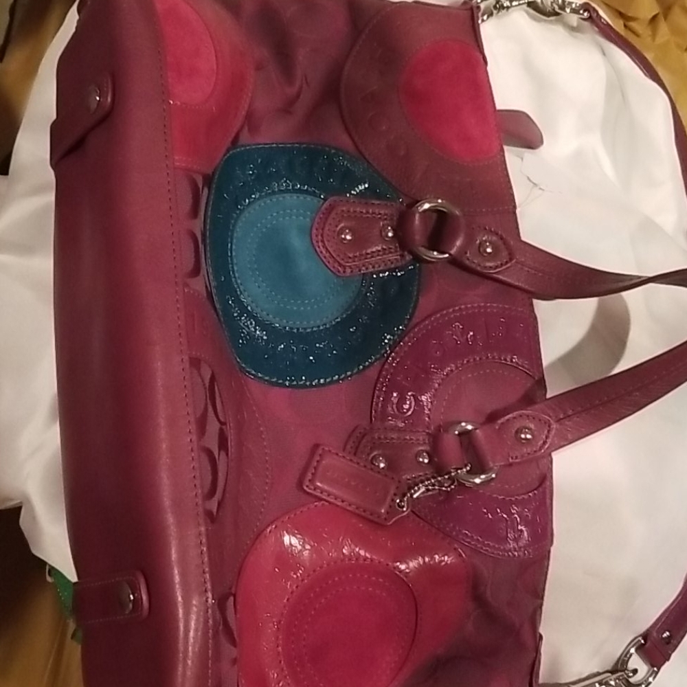 Coach handbag gently used